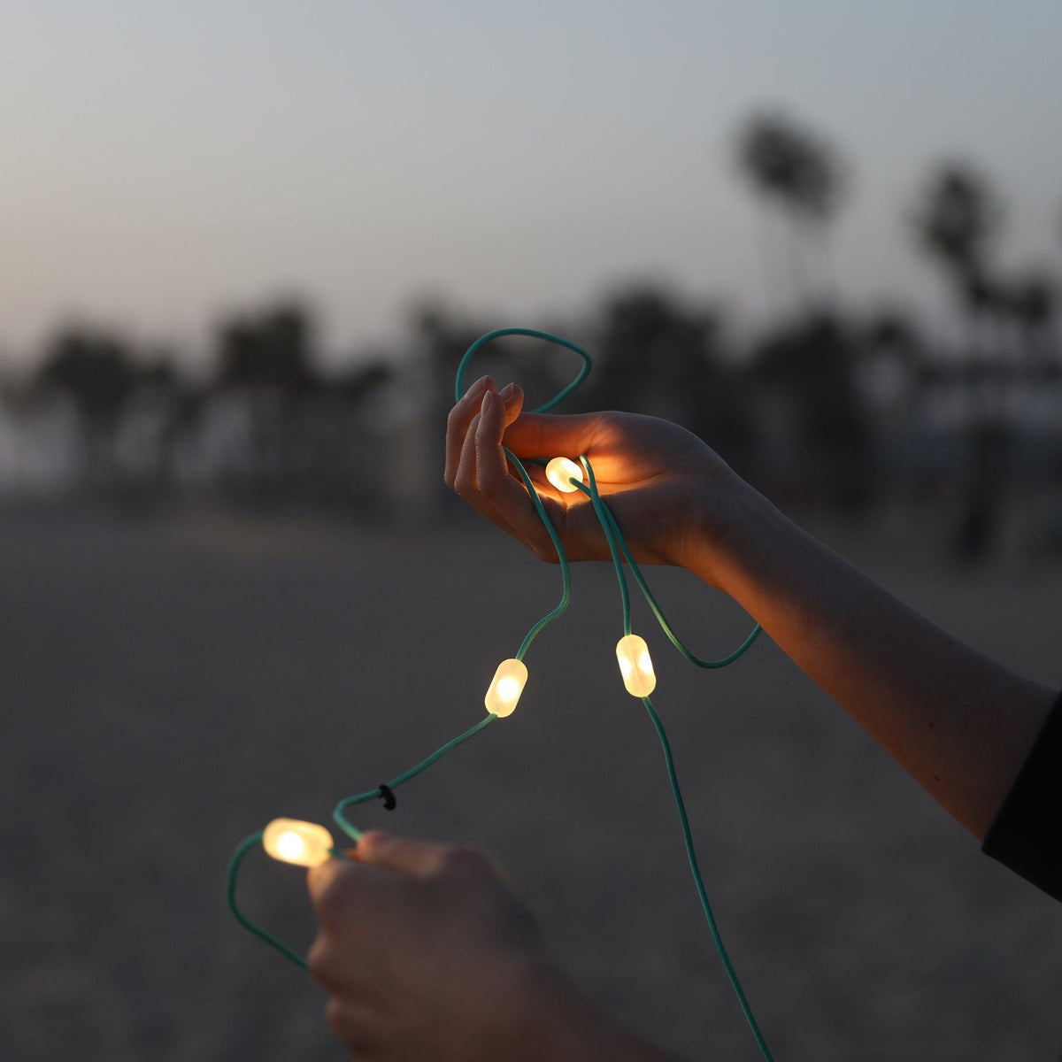 Luci String Lights - Solar &amp; USB Charging Lantern
