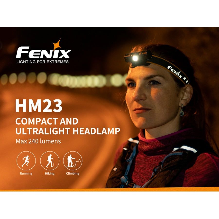 Fenix HM23 240 Lumens AA Headtorch