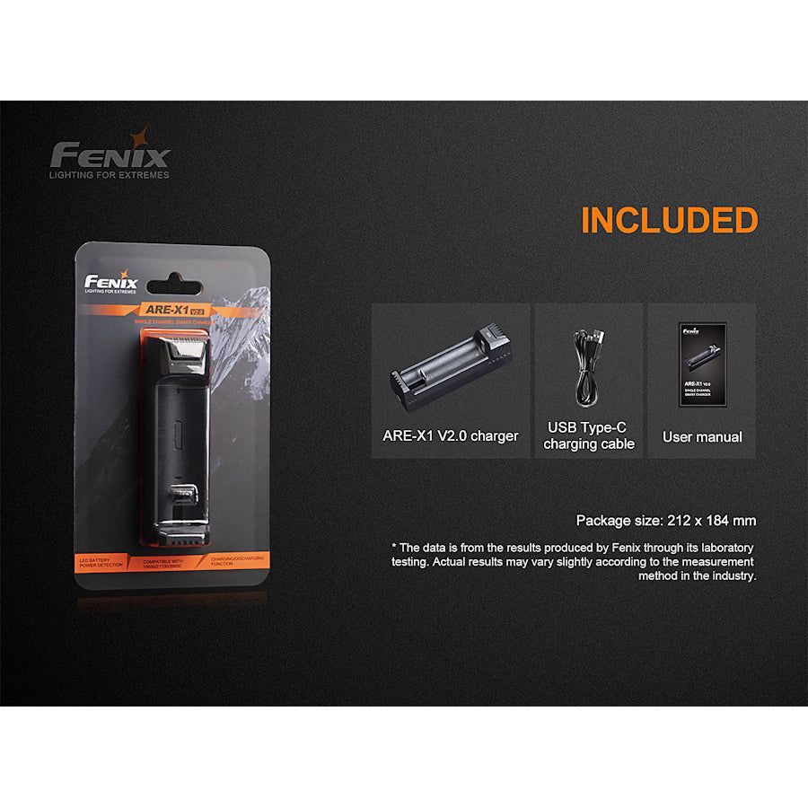 Fenix ARE-X1 V2.0 Battery Charger/Portable Power Bank Kit