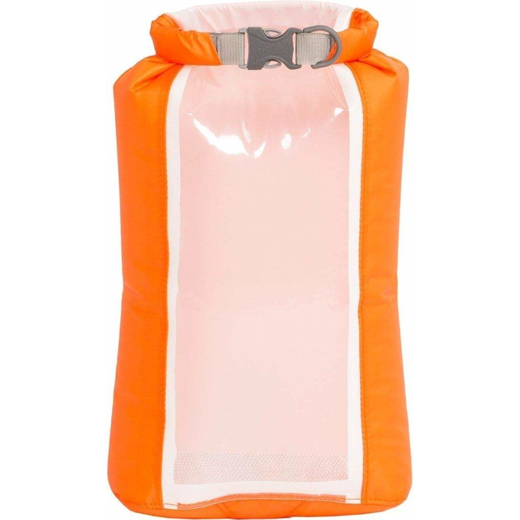 Exped Fold 3L Clear Sight Drybag - XS - Orange - Hill and Dale Outdoors