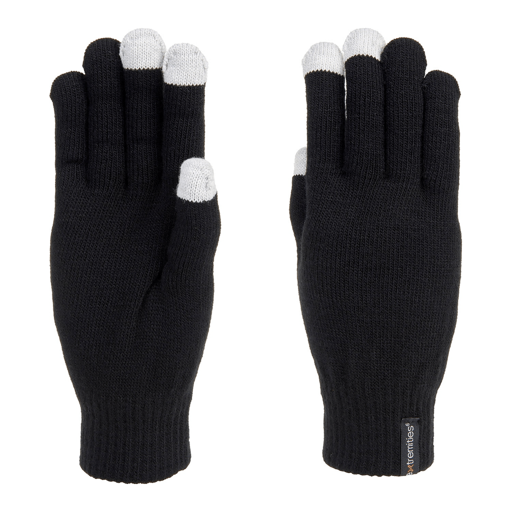 Extremities Thinny Touch Glove - Black - One Size - Hill and Dale Outdoors