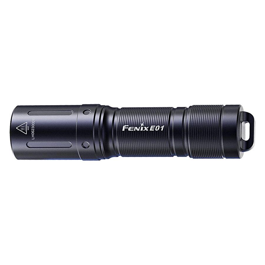 Fenix E01 V2.0 Miniature Flashlight - Black - Hill and Dale Outdoors