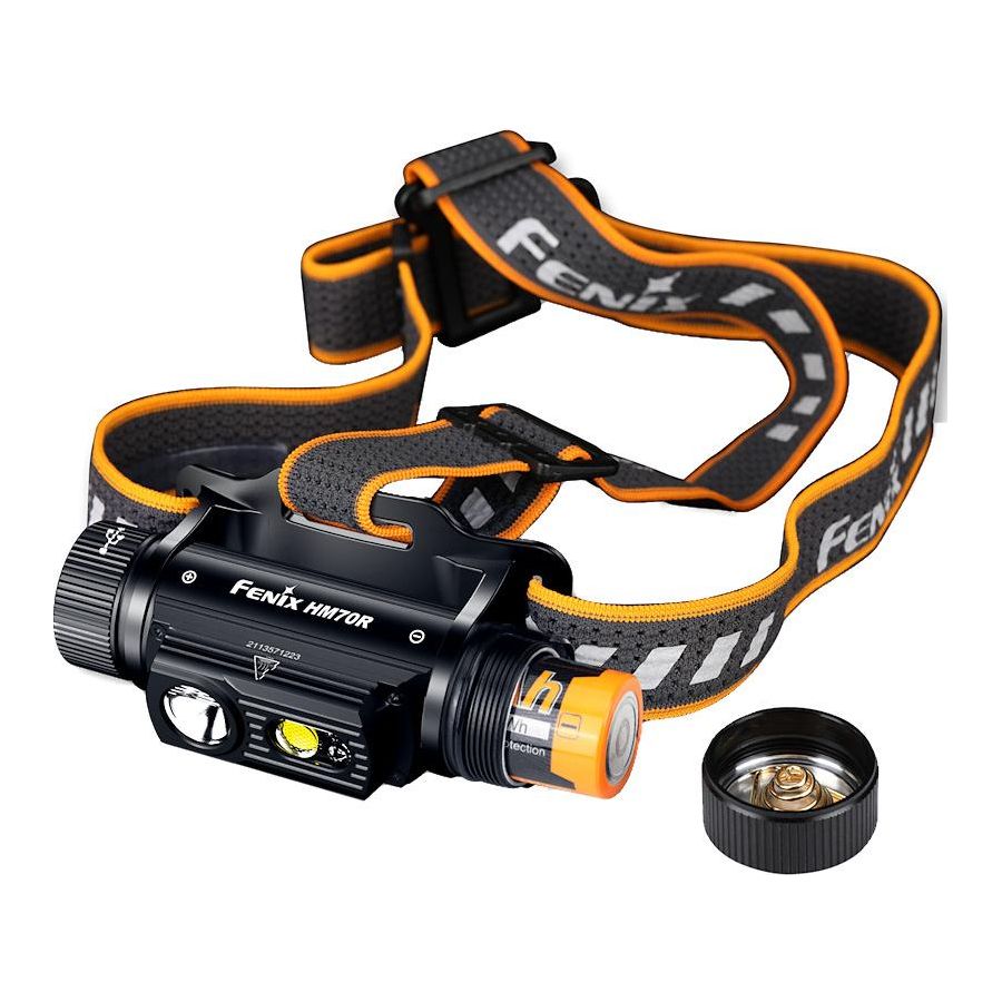 Fenix HM70R 1600 Lumens Rechargeable Headtorch - Hill and Dale Outdoors