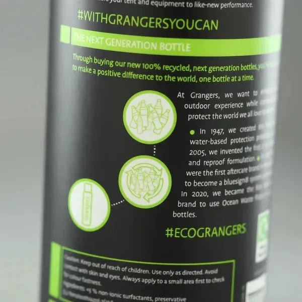 Grangers Tent + Gear Cleaner 500ml - Hill and Dale Outdoors
