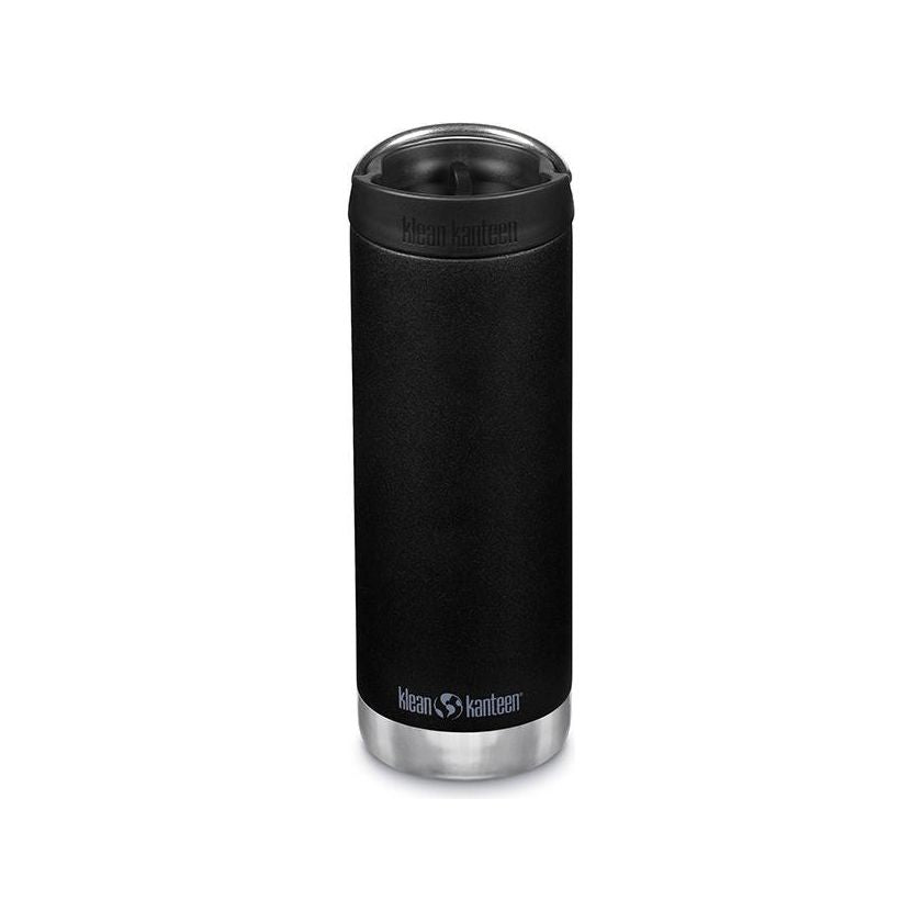 Klean Kanteen Insulated TKWide with Cafe Cap - 473ml - Shale Black - Hill and Dale Outdoors