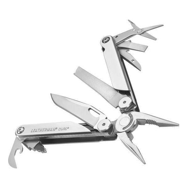 Leatherman Curl® Multi Tool with Nylon Sheath - Stainless Steel - Hill and Dale Outdoors