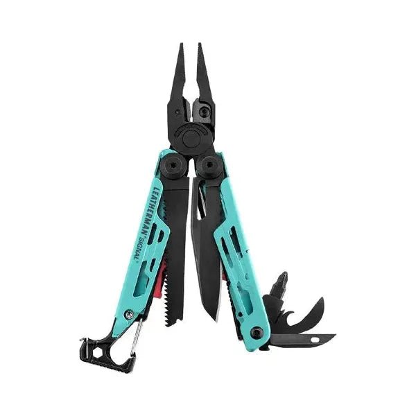 Leatherman Signal Multi Tool - Aqua - Hill and Dale Outdoors