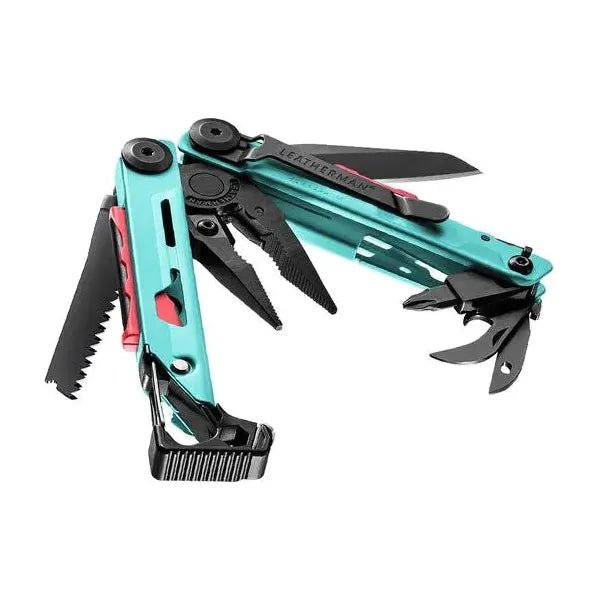 Leatherman Signal Multi Tool - Aqua - Hill and Dale Outdoors
