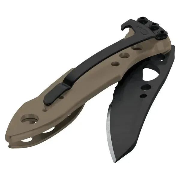 Leatherman Skeletool KBx Knife - Coyote &amp; Black - Hill and Dale Outdoors