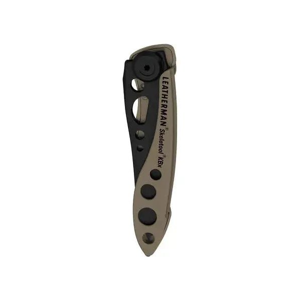 Leatherman Skeletool KBx Knife - Coyote &amp; Black - Hill and Dale Outdoors