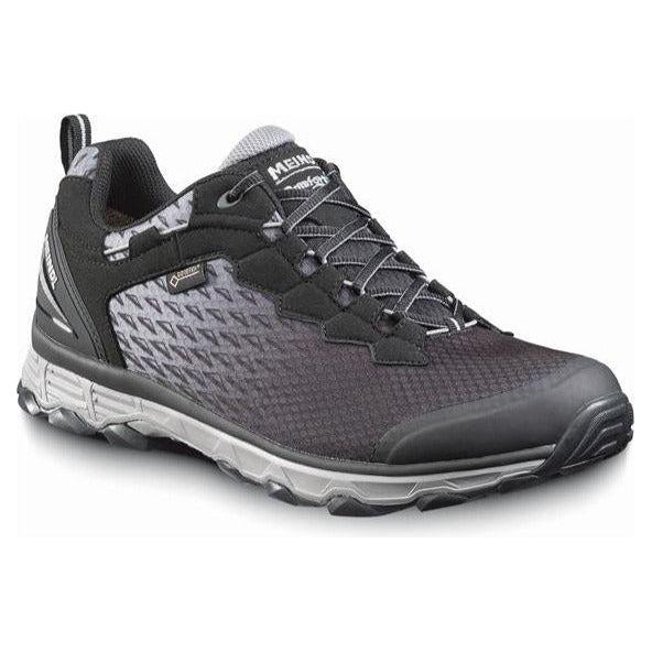 Meindl Activo Sport GTX Wide Fit Walking Shoes - Black/Silver - Hill and Dale Outdoors