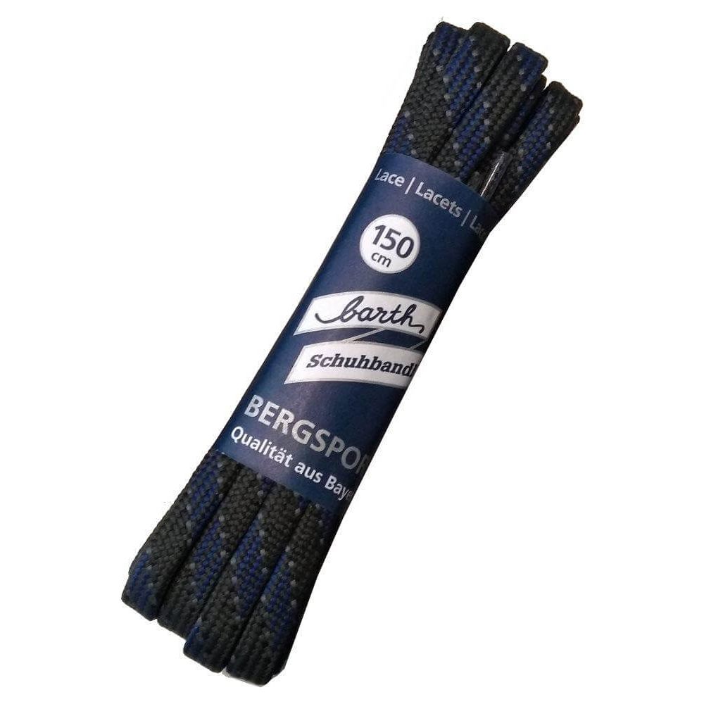 Meindl Boot Laces Black Blue - 150 cm - 200 cm - Hill and Dale Outdoors