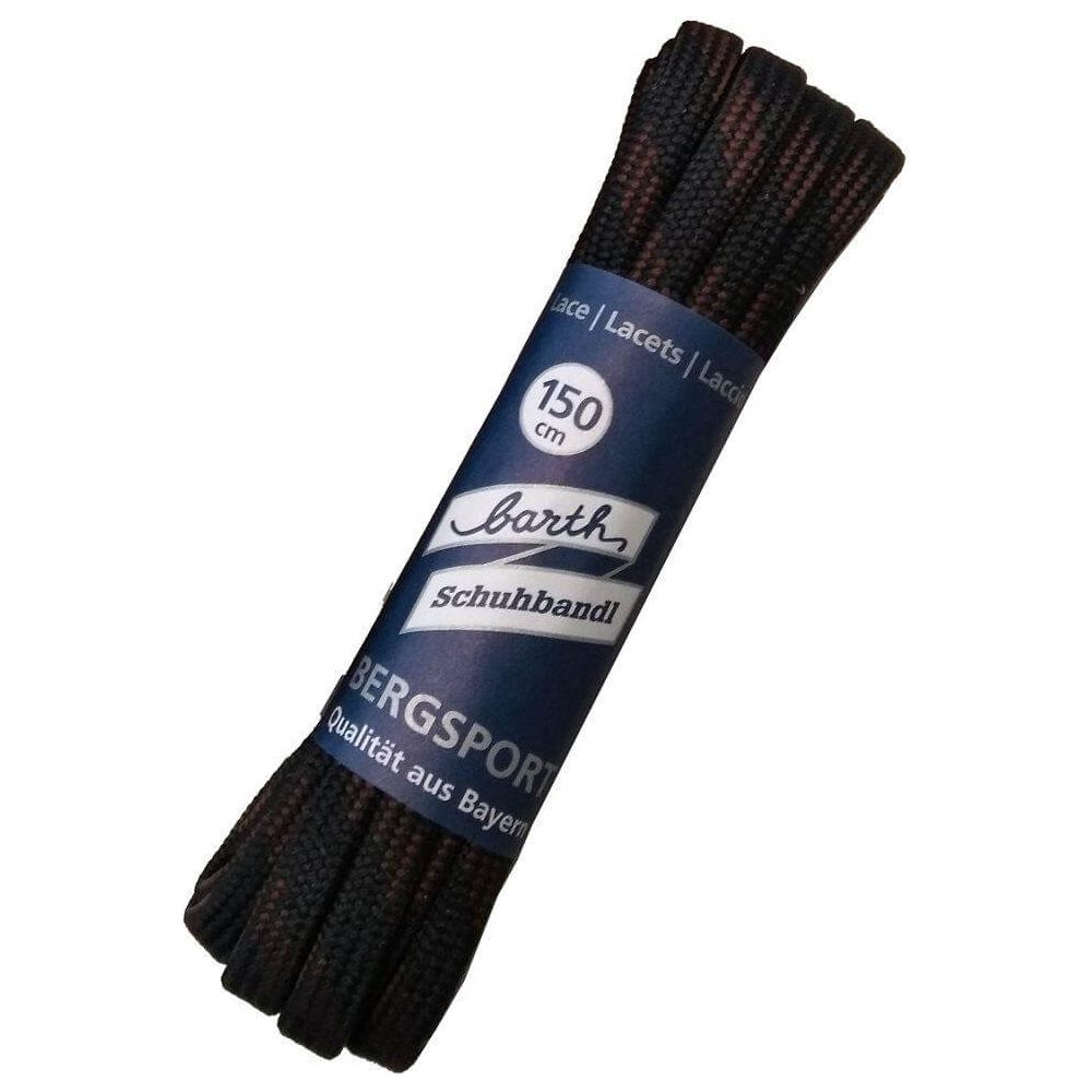 Meindl Boot Laces Brown Black - 150 cm - 200 cm - Hill and Dale Outdoors