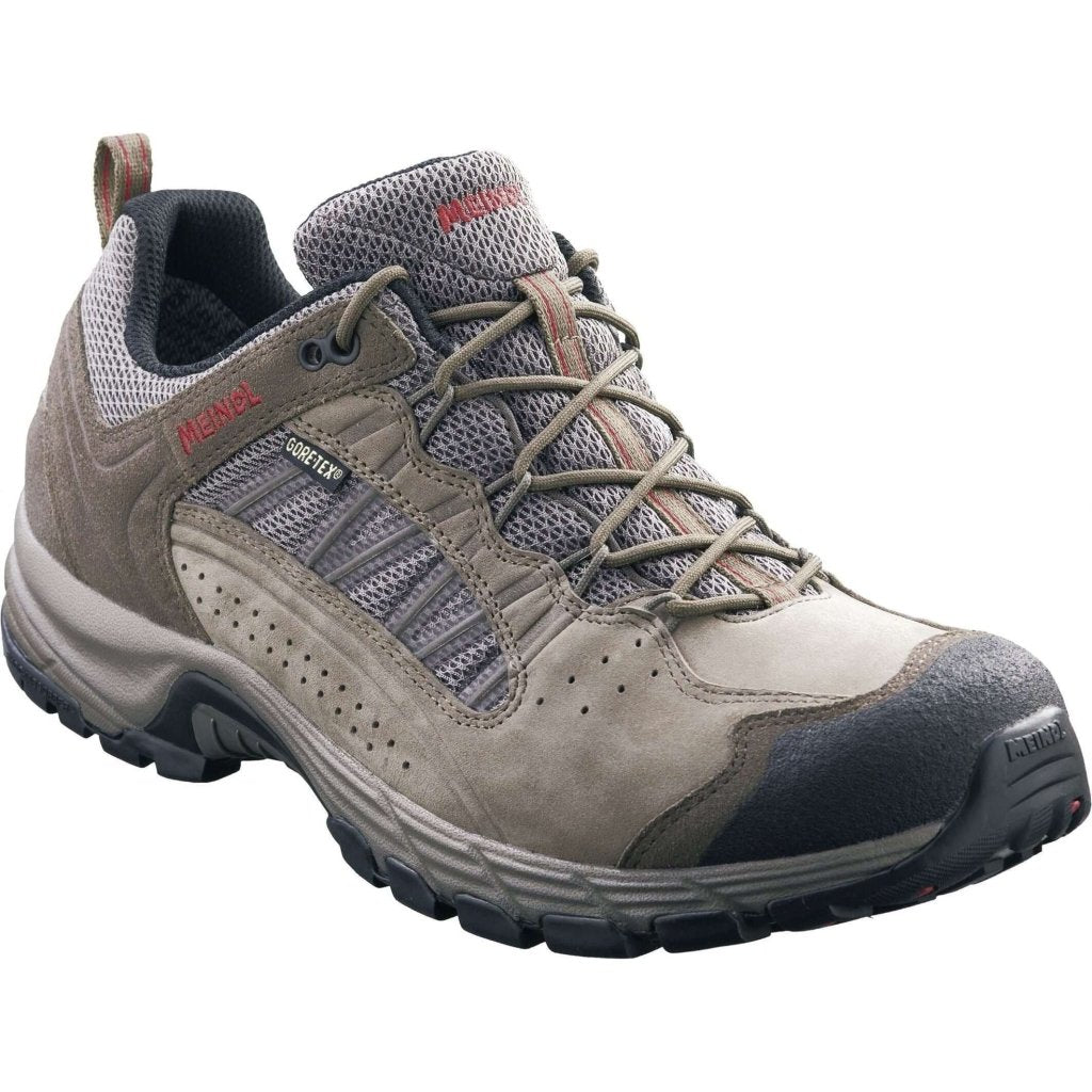 Meindl Journey Pro GTX Wide Fit Walking Shoes Reed/Red Hill
