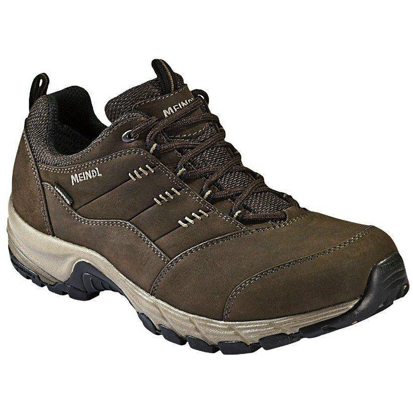 Meindl Philadelphia GTX Wide Fit Walking Shoes - Dark Brown - Hill and Dale Outdoors