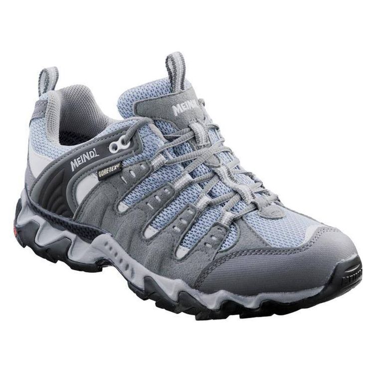 Meindl Respond Lady GTX Walking Shoes - Light Grey/Sky - Hill and Dale Outdoors