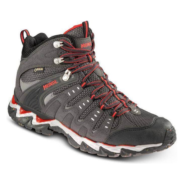 Meindl Respond Mid II GTX Walking Boots - Graphite/Red - Hill and Dale Outdoors