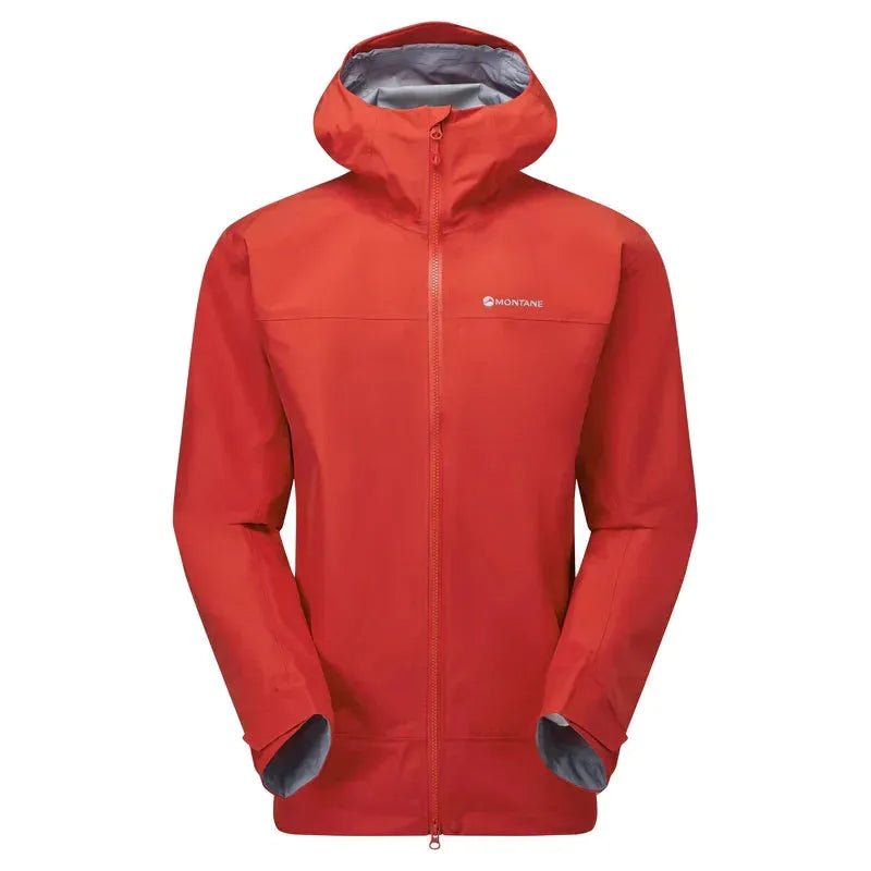 Montane Men&#39;s Phase GTX Waterproof Jacket - Adrenaline Red - Hill and Dale Outdoors