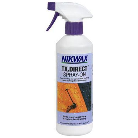 Nikwaz TX. Direct Spray-On Waterproofer - 500ml - Hill and Dale Outdoors