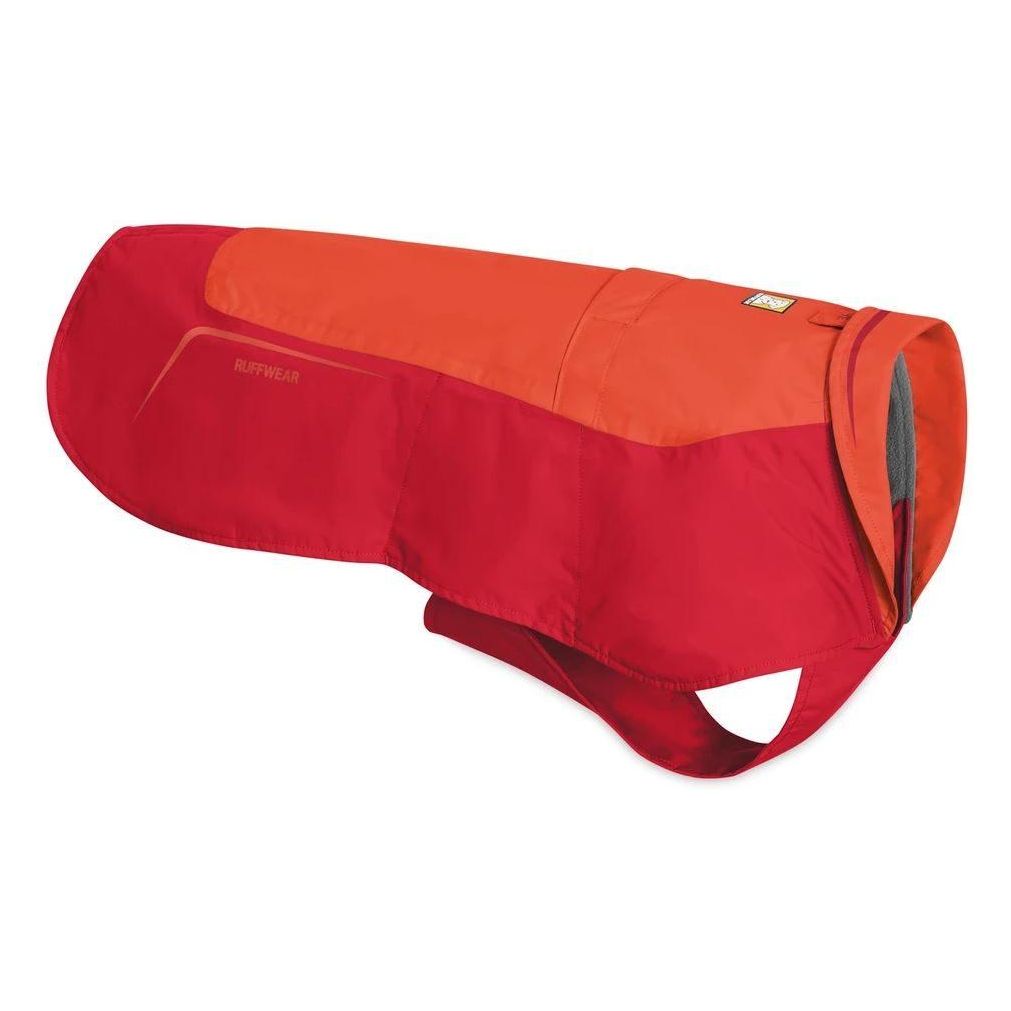 Ruffwear Vert Waterproof Windproof Dog Jacket - Sockeye Red - Hill and Dale Outdoors