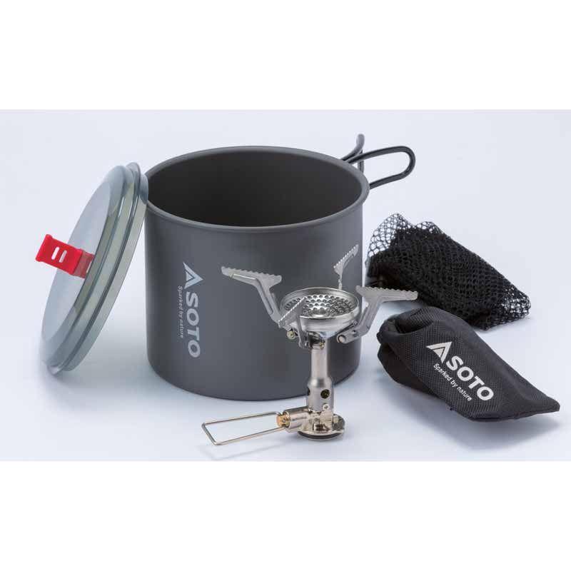 Soto Amicus Cooking Stove and New River Pot Combo - Hill and Dale Outdoors