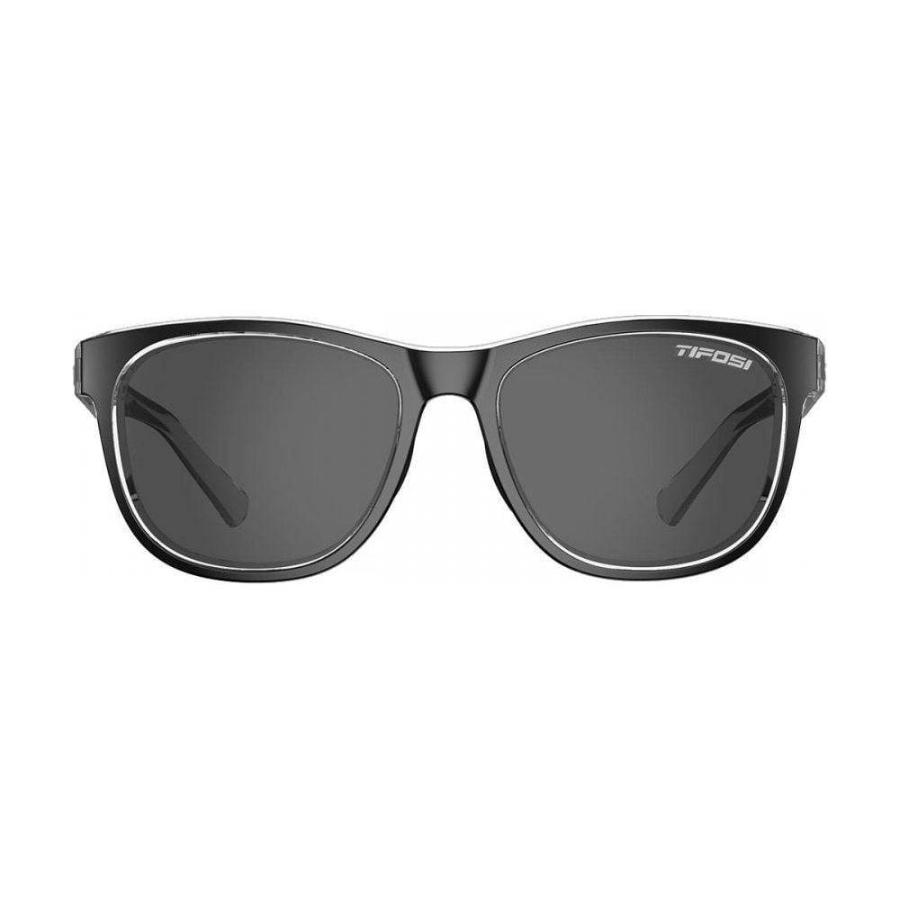 Tifosi Swank Single Lens Sunglasses - Onyx Clear/Smoke