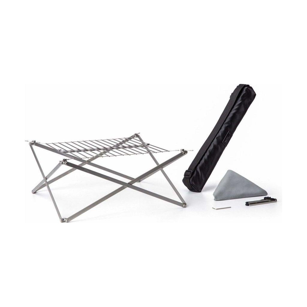 Wolf and Grizzly Grill Kit with Fire Set Portable Barbeque BBQ - Hill and Dale Outdoors